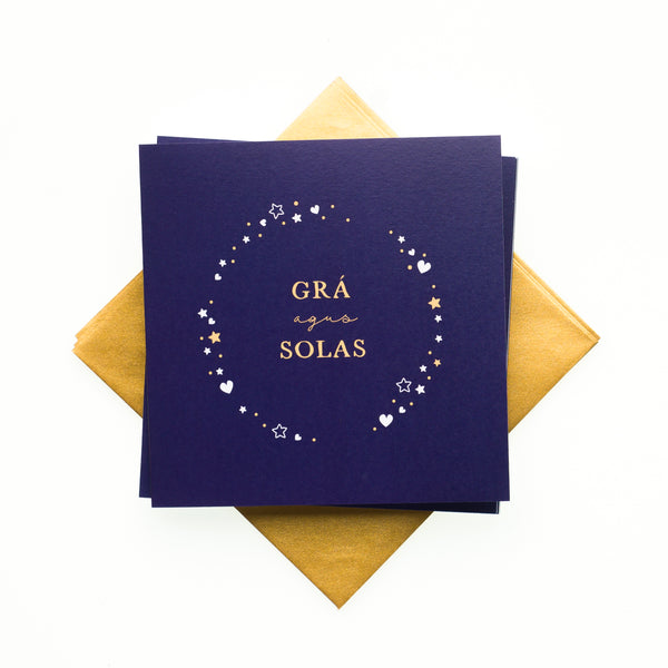 Pack of 6 Cards - Grá agus Solas